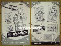 #A528 MAN IN THE MOON pressbook '61 Kenneth More