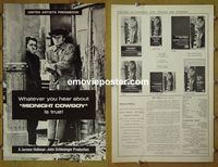 #A554 MIDNIGHT COWBOY pressbook '69 Hoffman, Voight