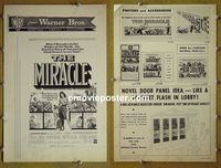 #A562 MIRACLE pressbook '59 Roger Moore