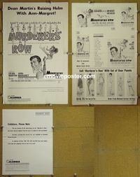 #A586 MURDERERS' ROW pressbook '66 Dean Martin