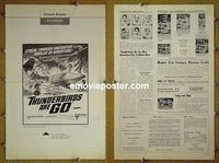 #A848 THUNDERBIRDS ARE GO pressbook '66 puppets!