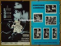 #A859 TRIP pressbook '68 Peter Fonda, LSD, wild!