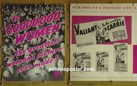 #A873 VALIANT IS THE WORD FOR CARRIE pressbook '36