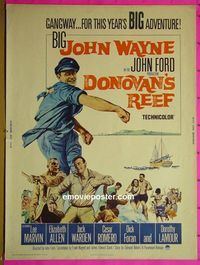 B007 DONOVAN'S REEF 30x40 movie poster '63 John Wayne