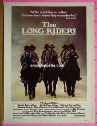 B011 LONG RIDERS 30x40 movie poster '80 Walter Hill, Carradine