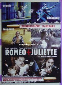B075 ROMEO & JULIET French movie poster '96 DiCaprio, Danes