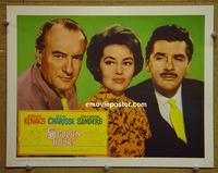 C667 5 GOLDEN HOURS lobby card '61 Kovacs, Charisse