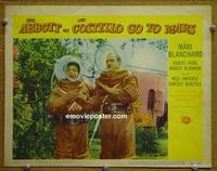 C678 ABBOTT & COSTELLO GO TO MARS lobby card #6 '53 sci-fi!