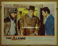 C703 ALAMO lobby card #1 '60 John Wayne, best scene!