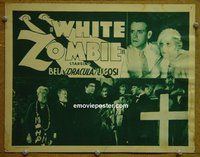 C018 WHITE ZOMBIE title lobby card R38 Bela Lugosi