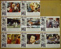 F184 FALLING IN LOVE 8 English lobby cards '84 Robert De Niro
