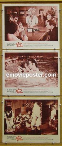 F759 ALL THE LOVING COUPLES 3 lobby cards '69 Norman Alden
