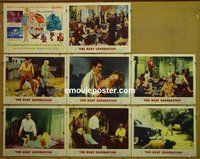 F058 BEAT GENERATION 8 lobby cards '59 Mamie Van Doren