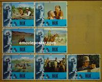 F651 BLUE  7 lobby cards '68 Terence Stamp western!