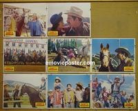 F106 CASEY'S SHADOW 8 lobby cards '78 horse racing, Matthau!