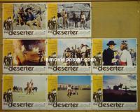F151 DESERTER 8 lobby cards '71 Richard Crenna, Chuck Connors