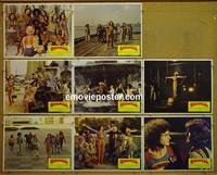 F214 GODSPELL 8 lobby cards '73 classic biblical musical!