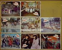 F225 HALF A SIXPENCE 8 lobby cards '68 Tommy Steele, Julia Foster