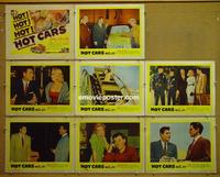 F255 HOT CARS 8 lobby cards '56 bad blonde Joi Lansing!
