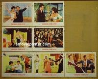 F667 LOOKING FOR LOVE 7 lobby cards '64 Connie Francis