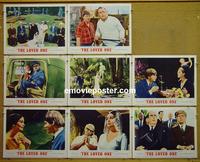 F340 LOVED ONE 8 lobby cards '65 classic black comedy!