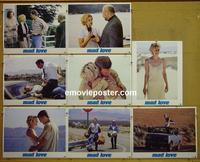F343 MAD LOVE  8 lobby cards '95 Drew Barrymore