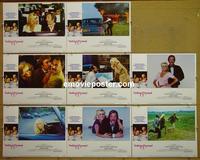 F407 NOTHING PERSONAL 8 lobby cards '80 Sutherland, Somers