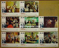 F421 OUT-OF-TOWNERS  8 lobby cards '70 Jack Lemmon