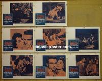 F432 PLACE IN THE SUN 8 lobby cards R59 Clift, Taylor