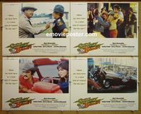 F748 SMOKEY & THE BANDIT 4 lobby cards '77 Burt Reynolds