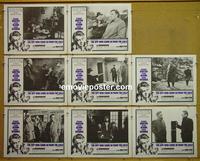 F519 SPY WHO CAME IN FROM THE COLD 8 lobby cards '65 Richard Burton