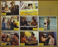 F544 TAXI DRIVER 8 lobby cards '76 De Niro, Scorsese