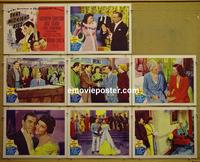 F548 THAT MIDNIGHT KISS 8 lobby cards '49 Kathryn Grayson