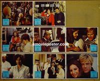 F584 WAY WE WERE 8 lobby cards '73 Streisand, Redford