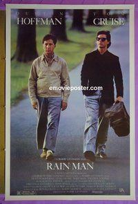 t023 LOT OF 30 UNFOLDED 1990s 1-SHEETS w/ Rain Man!