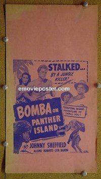 J226 BOMBA ON PANTHER ISLAND local theater WC '49