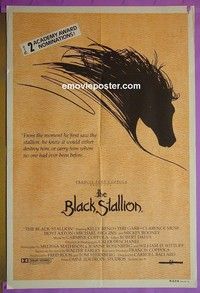 K024 BLACK STALLION Australian one-sheet movie poster '79 Carroll Ballard