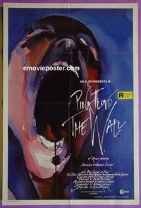 K160 WALL Australian one-sheet movie poster '82 Pink Floyd, Alan Parker
