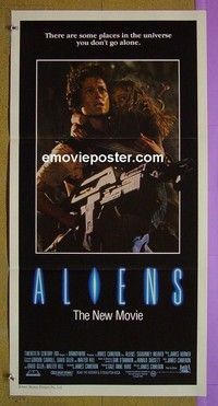K210 ALIENS Australian daybill movie poster '86 James Cameron, S. Weaver