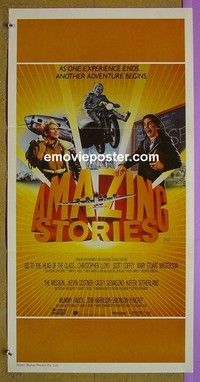 K214 AMAZING STORIES Australian daybill movie poster '85-'87 Spielberg