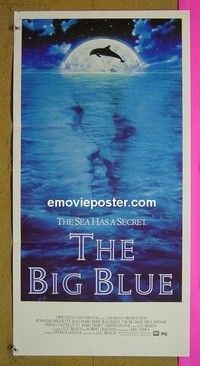 K259 BIG BLUE Australian daybill movie poster '88 Luc Besson, Arquette