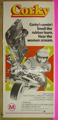 K338 CORKY Australian daybill movie poster '72 Robert Blake