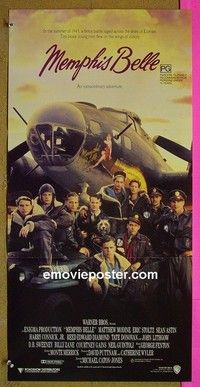 K648 MEMPHIS BELLE Australian daybill movie poster '90 Modine, Stoltz