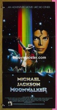 K677 MOONWALKER Australian daybill movie poster '88 Michael Jackson