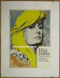 M154 BELLE DE JOUR linen Czech movie poster '70 Catherine Deneuve