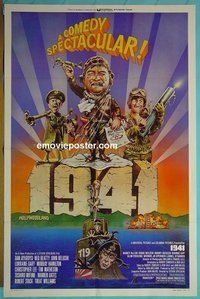 P017 1941 style F one-sheet movie poster '79 Spielberg, John Belushi
