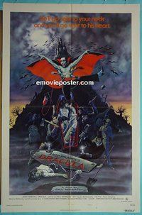 P109 ANDY WARHOL'S DRACULA one-sheet movie poster '74 Morrissey