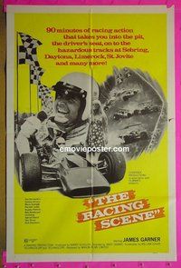 Q425 RACING SCENE one-sheet movie poster '69 James Garner, car racing