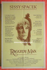 Q428 RAGGEDY MAN one-sheet movie poster '81 Sissy Spacek, Roberts