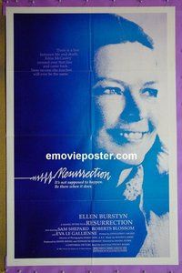 Q450 RESURRECTION one-sheet movie poster '80 Burstyn